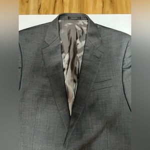 Michael Kors blazer and vest size 40L 100% Wool Navy Blue